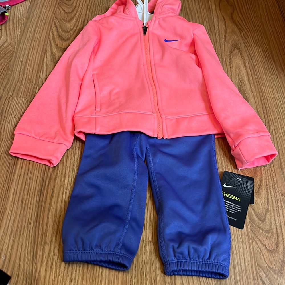 Nike warm up suit